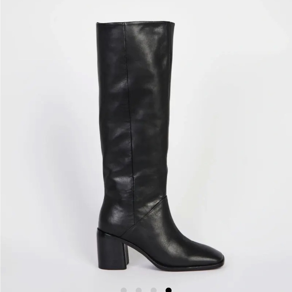 Intentionally Blank Black Boots